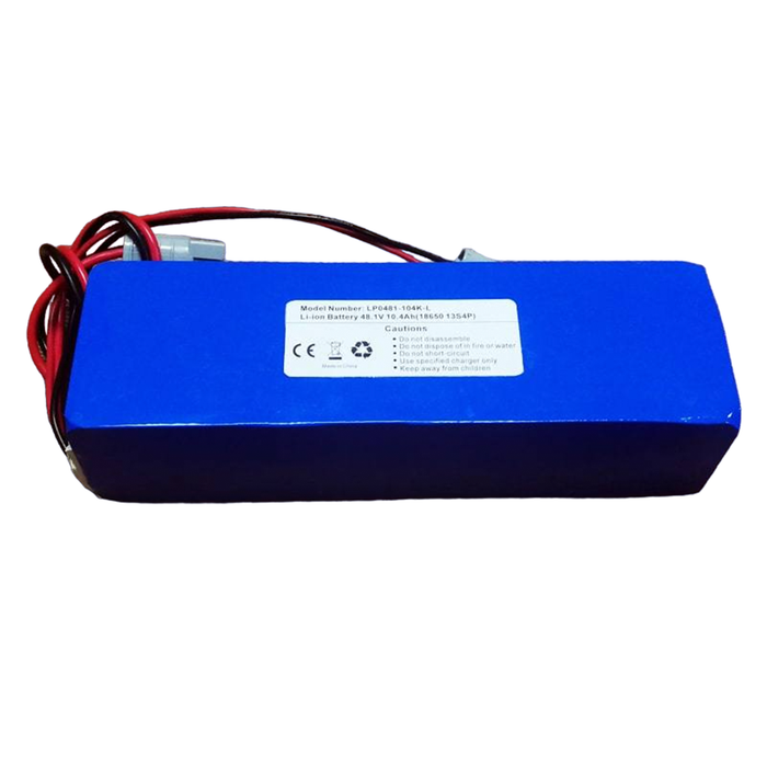 OEM 18650 13S4P 48V 10.4Ah Rechargeable Lithium-ion Battery Pack
