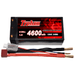 Typhon 4600mAh 2S1P 100C 7.4V Shorty Hardcase LiPo Battery with 5.0mm Bullet Plug for RC vehicles
