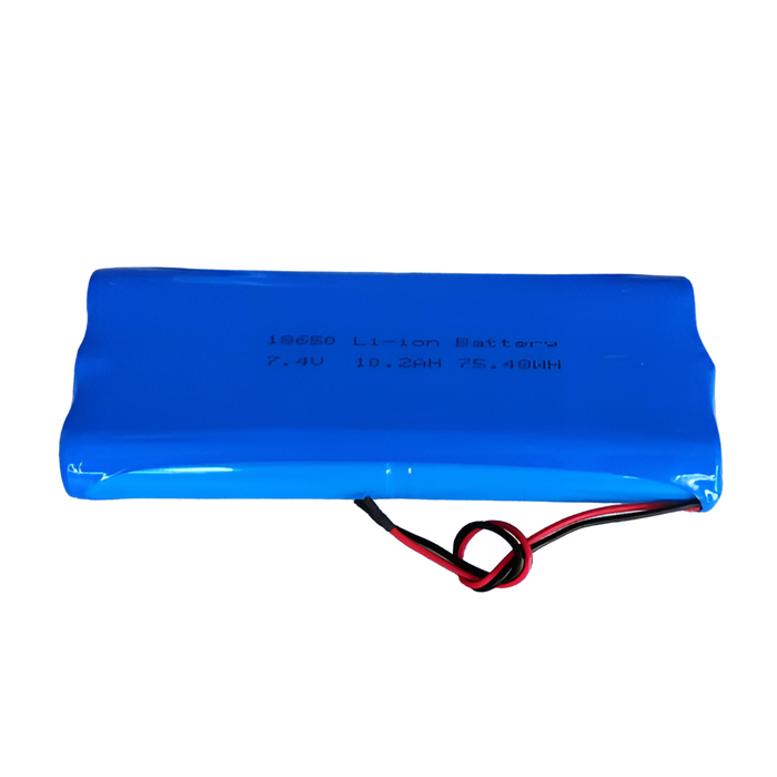 Custom 2S3P 7.2V / 7.4V 18650 10200mAh (10.2Ah) Rechargeable Lithium Battery
