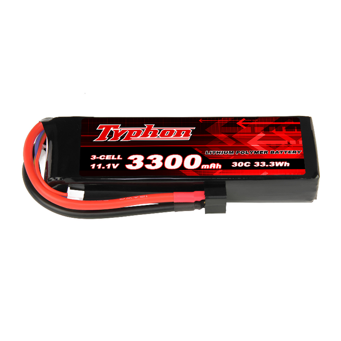 Typhon 3s 11.1v 3300mah 30c Lipo Battery