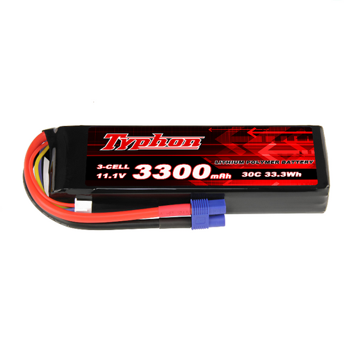 Typhon 3s 11.1v 3300mah 30c Lipo Battery