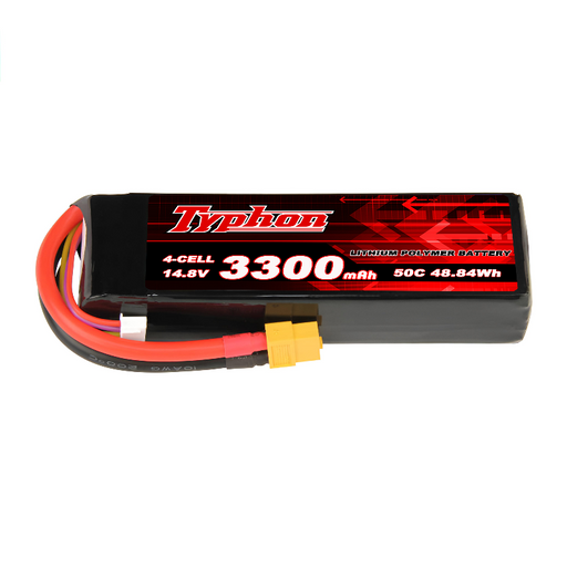 Typhon 4s 14.8v 3300mah 50c Lipo Battery