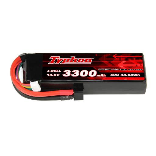 Typhon LiPo Battery 50C 3300mAh 4S1P 14.8V 