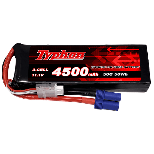 Typhon 4500mAh 11.1V 3S LiPo Battery with EC5 Connector