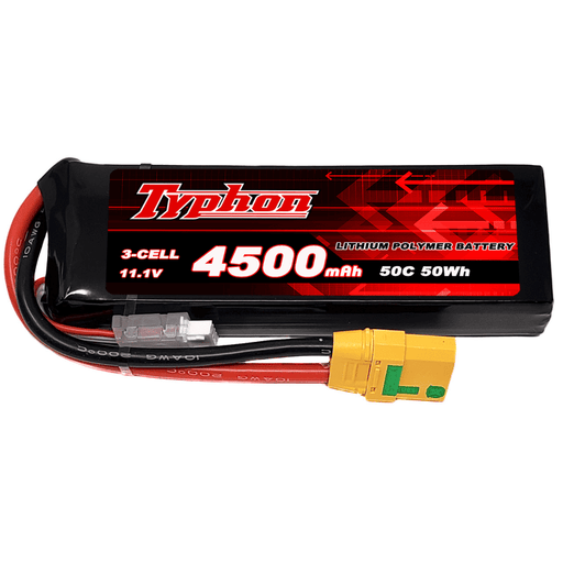 Typhon 4500mAh 3S 50C LiPo Battery with XT90 Connector for high-performance RC use