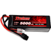 Typhon 5000mAh 3S 50C 11.1V Hardcase LiPo Battery with XT60 Connector