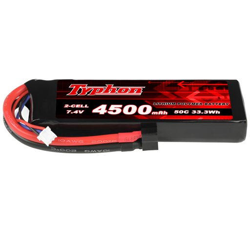 Typhon 2S 7.4V 4500mAh 50C Lipo Battery