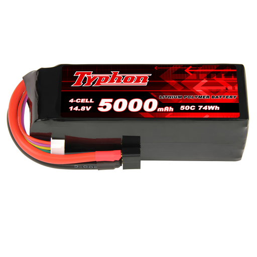 Typhon 4s 14.8v 5000mah 50c Lipo Battery