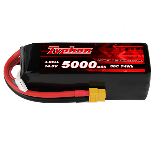 Typhon 4s 14.8v 5000mah 50c Lipo Battery