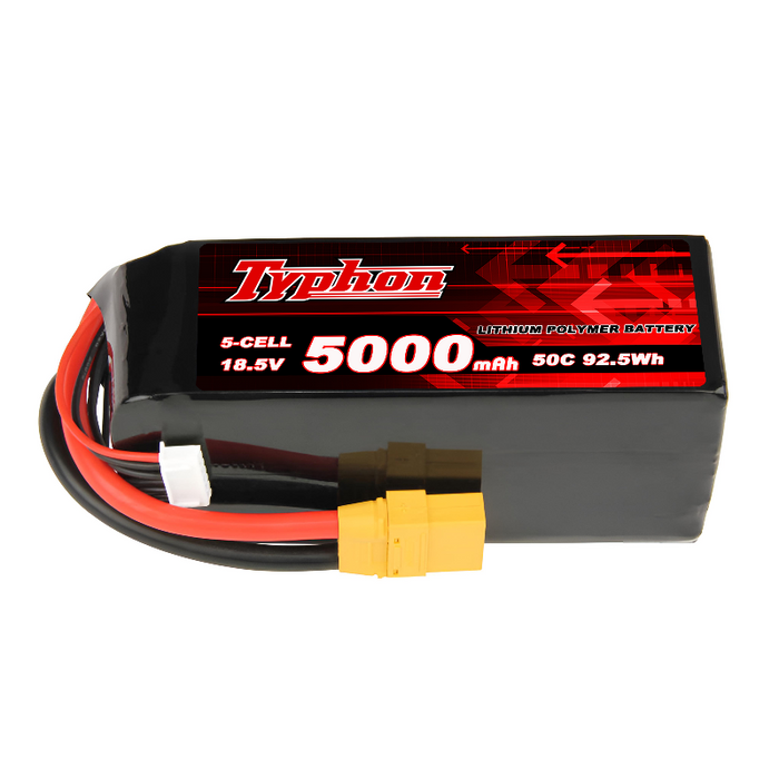 Typhon 5s 18.5v 5000mah 50c Lipo Battery