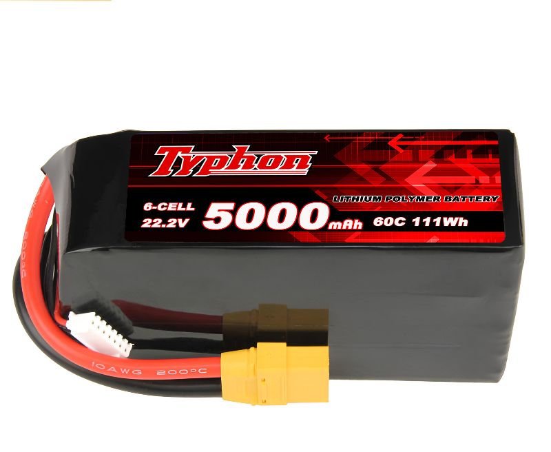 Typhon 6s 22.2v 5000mah 50c Lipo Battery