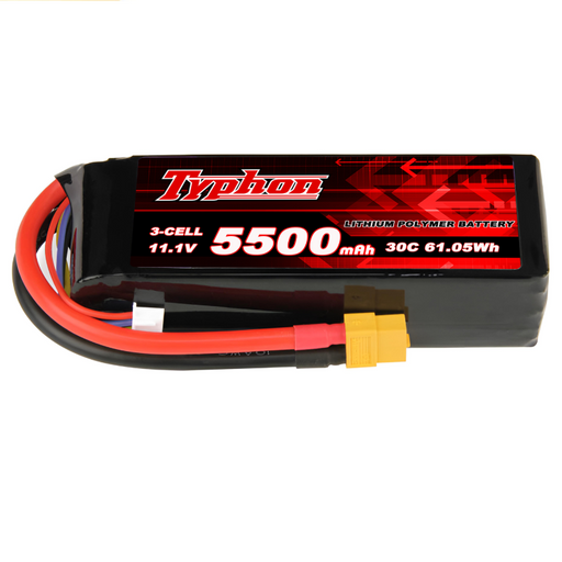 Typhon 3S 11.1V 5500mAh 30C LiPo Battery