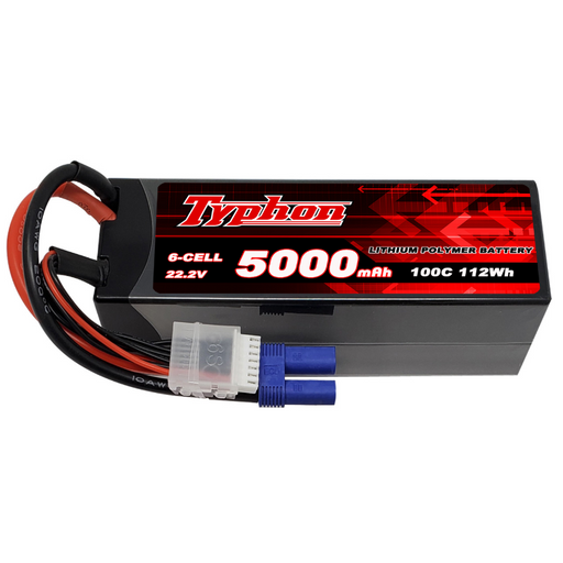 Typhon 6S 5000mAh 22.2V 100C LiPo Battery Hardcase 