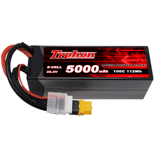 Typhon 6s 22.2v 5000mah 100c Lipo Battery