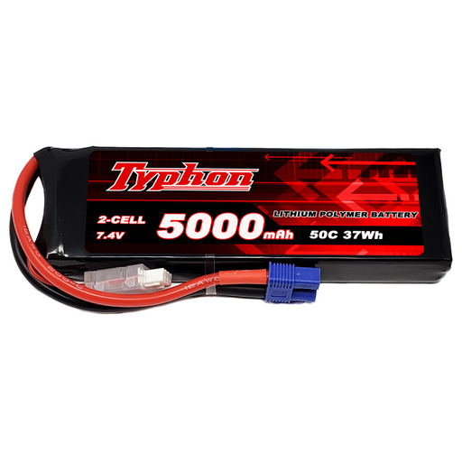 Typhon 2S 7.4V 5000mAh 50C Lipo Battery