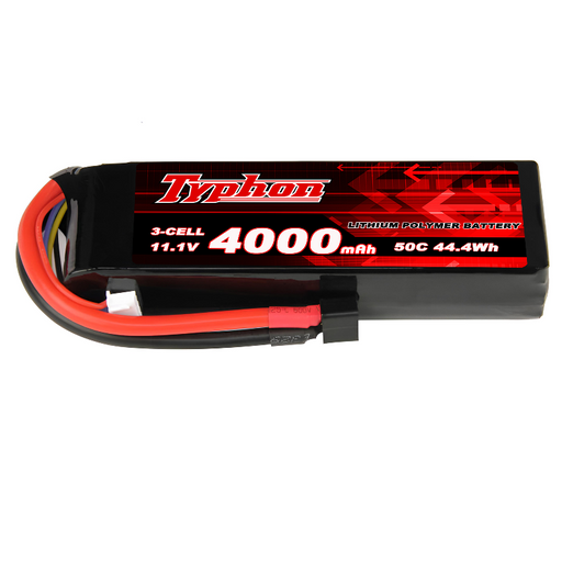 Typhon 3S 11.1V 4000mAh 50C LiPo Battery