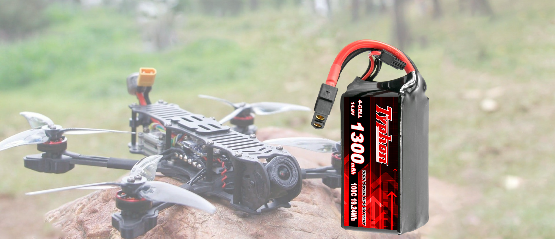 Custom 3S 11.1V LiPo Battery Pack for RC Drones