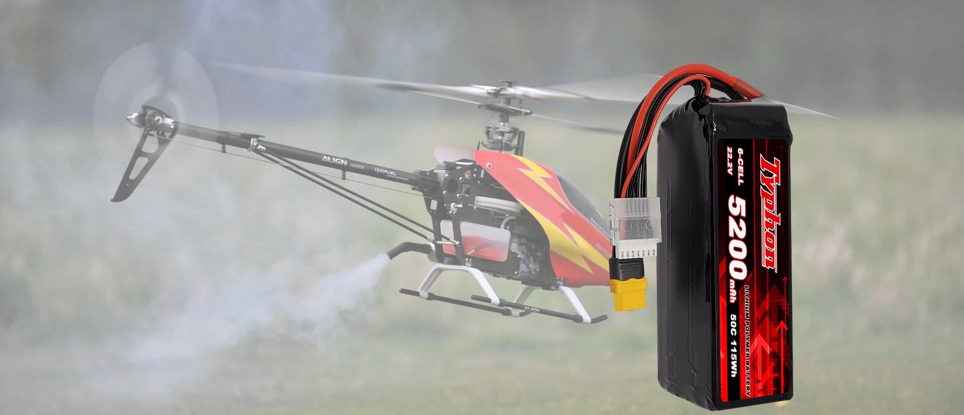 RC Heli Battery